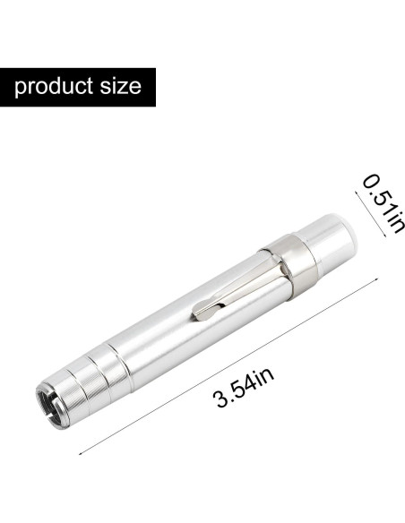 5 Sujetadores de Tiza de Aluminio Siutaga para Pizarra