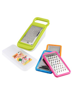 Juego de Ralladores y Cortadores TENTA Kitchen 4 en 1 Verde