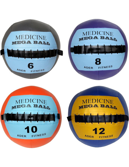 Pelota Medicinal Ader Soft Mega 10 Lbs (4.54 kg)