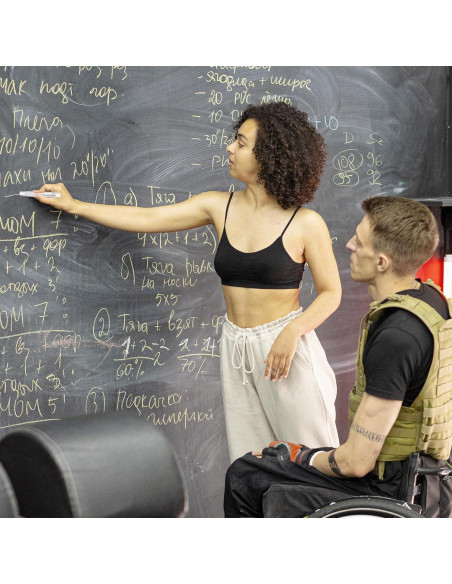 5 Sujetadores de Tiza de Aluminio Siutaga para Pizarra