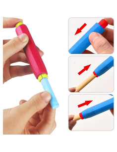 Set de 5 Soportes de Tiza Gutes Ajustables para Pizarra 2