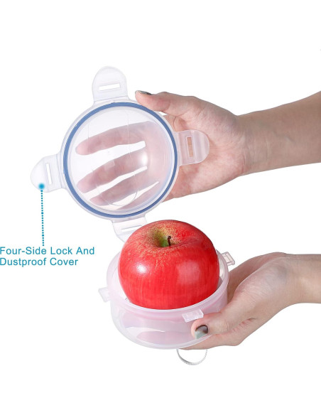 Contenedores de Almacenamiento JUXYES para Frutas y Verduras - 2 PCS