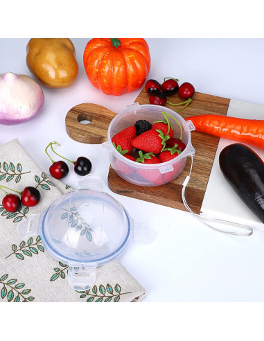 Contenedores de Almacenamiento JUXYES para Frutas y Verduras - 2 PCS