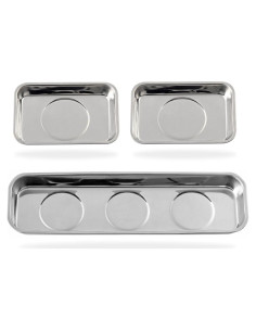 Juego de 3 Bandejas Magnéticas Rechabite Acero Inoxidable