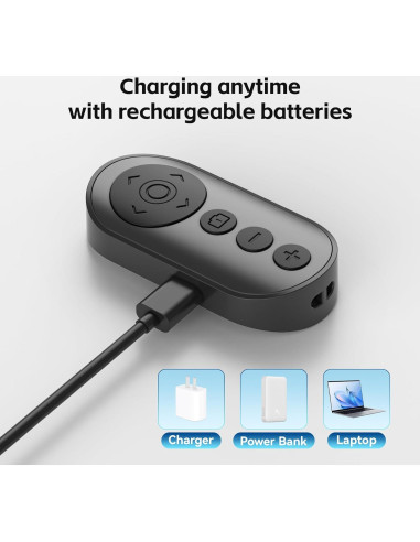 Control Remoto Inalámbrico VYVIYON CH-13 para Cámara y TikTok