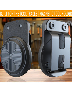 Soporte Magnético para Herramientas TOLHOLDER T001 - Clip Negro 2