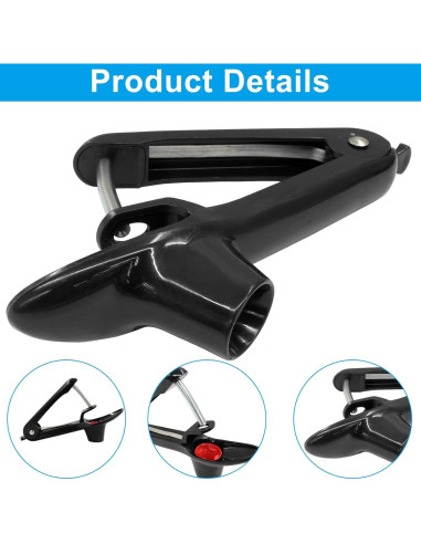 Extractor de Huesos de Cereza Kemcatui 18cm Negro