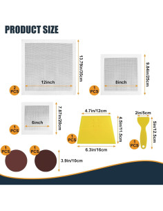 Kit de Reparación de Paneles de Yeso 8 Piezas Succulentlovers 2