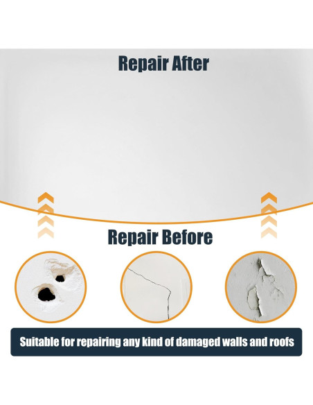 Kit de Reparación de Paneles de Yeso 8 Piezas Succulentlovers