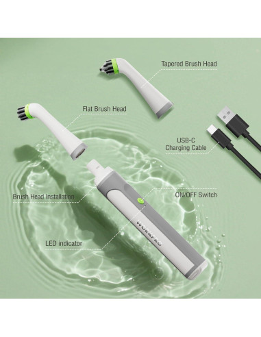 Cepillo Eléctrico WORKPRO para Lechada y Azulejos IPX6