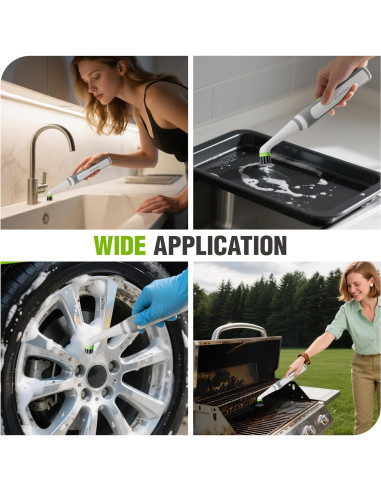 Cepillo Eléctrico WORKPRO para Lechada y Azulejos IPX6