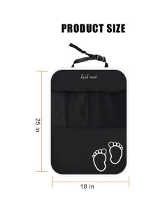 Organizador de Asientos de Auto Bittwee 2PCS Impermeable 2