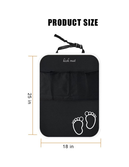 Organizador de Asientos de Auto Bittwee 2PCS Impermeable