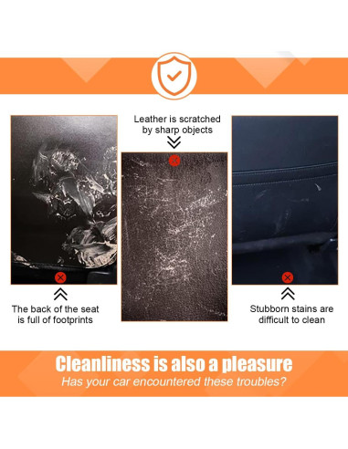 Organizador de Asientos de Auto Bittwee 2PCS Impermeable