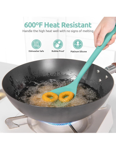 Espátula de Wok U-Taste de Silicona 34.9 cm Resistente al Calor