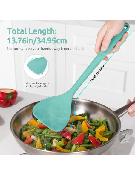 Espátula de Wok U-Taste de Silicona 34.9 cm Resistente al Calor