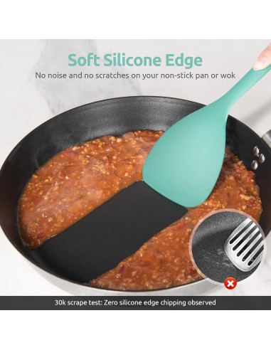 Espátula de Wok U-Taste de Silicona 34.9 cm Resistente al Calor