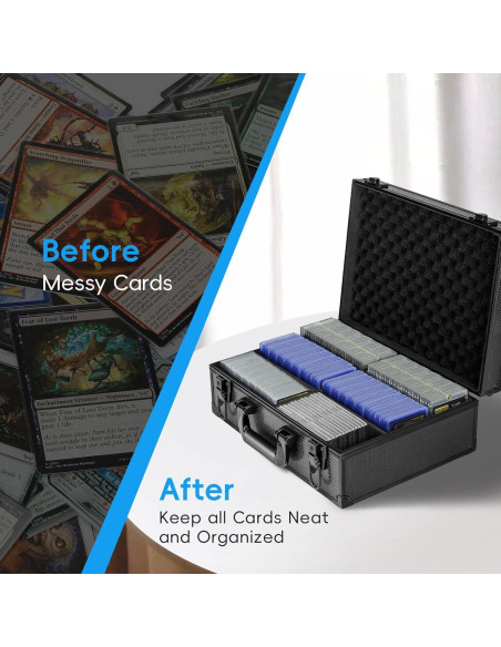 Caja de Almacenamiento ANNLOV para Tarjetas 600+ Toploaders