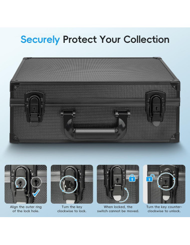 Caja de Almacenamiento ANNLOV para Tarjetas 600+ Toploaders