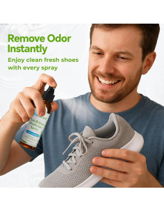 Desodorante para Zapatos ORIENTLEAF 118 ml Eucalipto y Limón 2