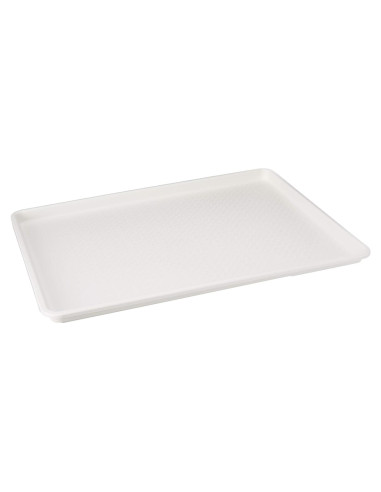 Bandeja de Plástico Blanca Winco 64.77 x 44.77 cm