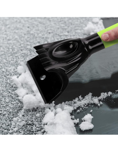 Cepillo de Nieve YEECOPON 68.6 cm y Raspador de Hielo 25.4 cm