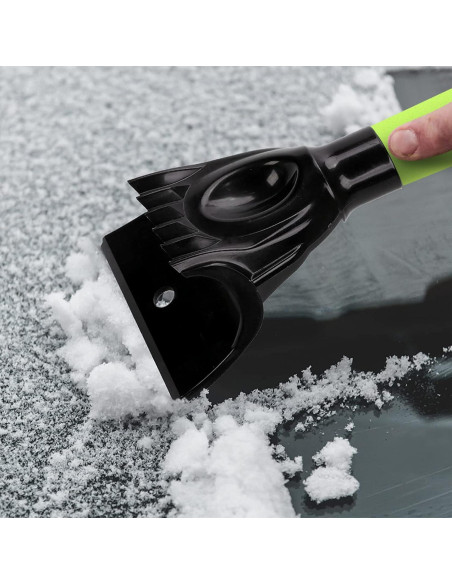 Cepillo de Nieve YEECOPON 68.6 cm y Raspador de Hielo 25.4 cm