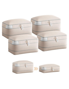 Bolsas de Almacenamiento por Compresión Homsorout 100L - Paquete de 4