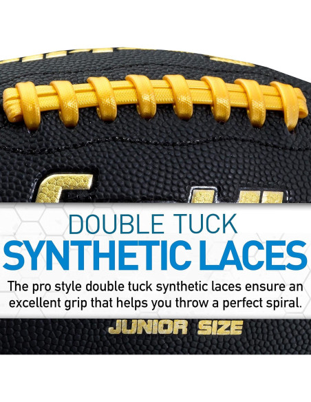 Balón de Fútbol Americano Franklin Sports JR 1000 - Junior con Bomba Balón de Fútbol Americano Franklin Sports JR 1000 - Junior con Bomba