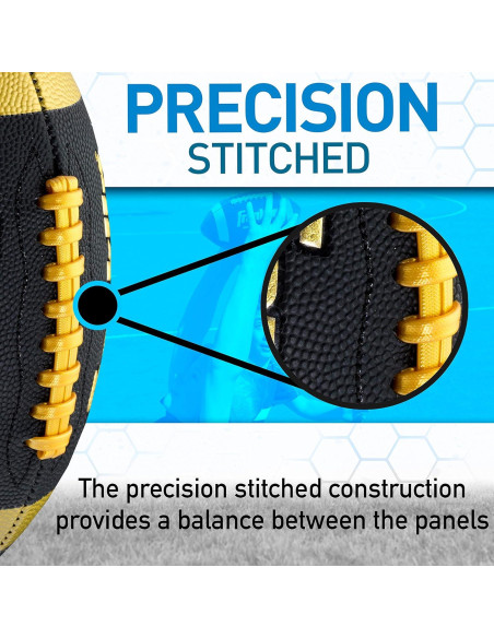 Balón de Fútbol Americano Franklin Sports JR 1000 - Junior con Bomba Balón de Fútbol Americano Franklin Sports JR 1000 - Junior con Bomba