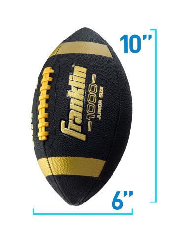 Balón de Fútbol Americano Franklin Sports JR 1000 - Junior con Bomba