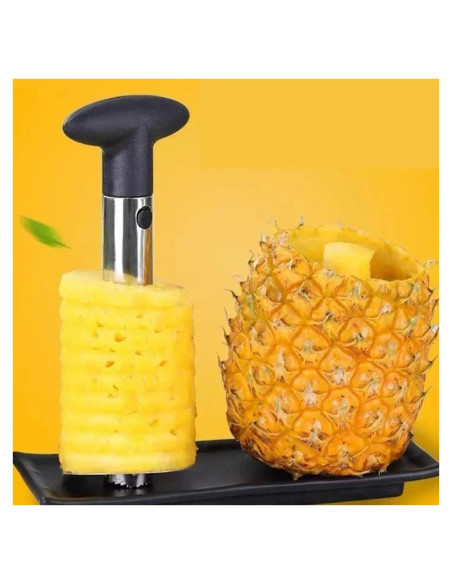 Cortador de Piña Profesional Genérico Acero Inoxidable 19 cm