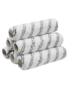 Cubiertas de Rodillo de Pintura Microfibra Amazon Basics 6 Pzas