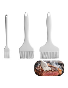 Brocha de Silicona para Carne KEUYE - Grado Alimenticio 3PCS