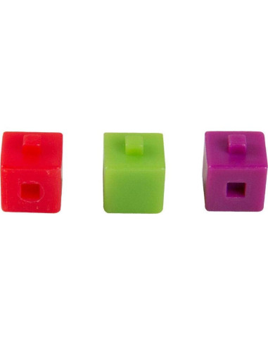 Cubos de Unidad de Centímetro Hand2Mind - Set de 500 Piezas