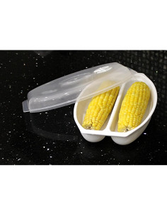Vaporera de Maíz Dependable Industries para Microondas 2 Mazorcas 2