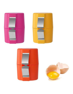 Cortador de Huevos Genérico de Acero Inoxidable 304 - Herramienta para Abrir Huevos Cocidos