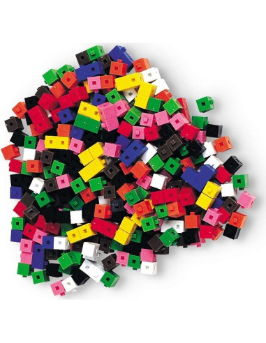Cubos de Unidad de Centímetro Hand2Mind - Set de 500 Piezas