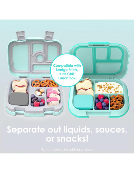 Divisores de Silicona para Caja de Almuerzo Linkidea 2 Pcs