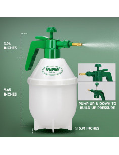 Pulverizador de Jardín RamPro 1.5L con Boquilla Ajustable 2