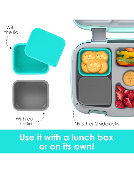 Divisores de Silicona para Caja de Almuerzo Linkidea 2 Pcs