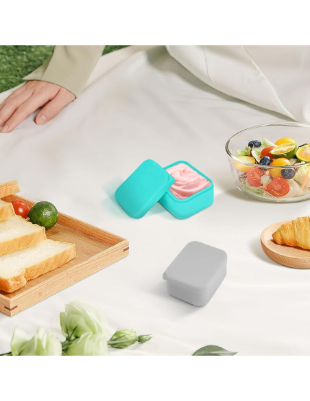 Divisores de Silicona para Caja de Almuerzo Linkidea 2 Pcs