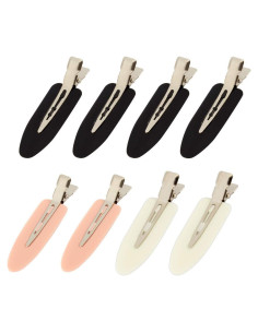 Clips para el Cabello MADHOLLY 8 Pcs Sin Doblado - Estilo Salón