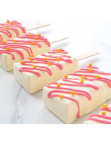 Molde para Paletas de Silicona Restaurantware 4 Cavidades