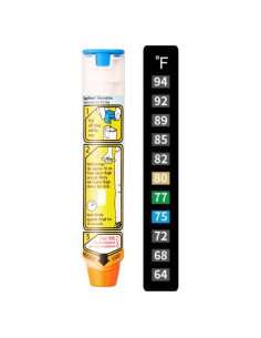 Termómetro Adhesivo 3M para EpiPen y AuviQ - Paquete de 2