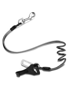 Cinturón de Seguridad para Perros CHZUOBER 2 en 1 Acero 70cm