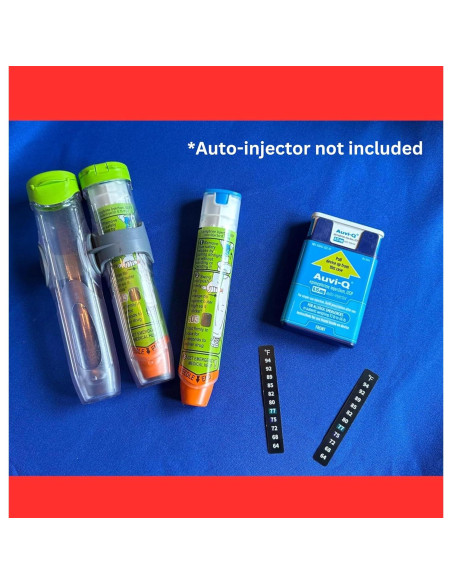 Termómetro Adhesivo 3M para EpiPen y AuviQ - Paquete de 2