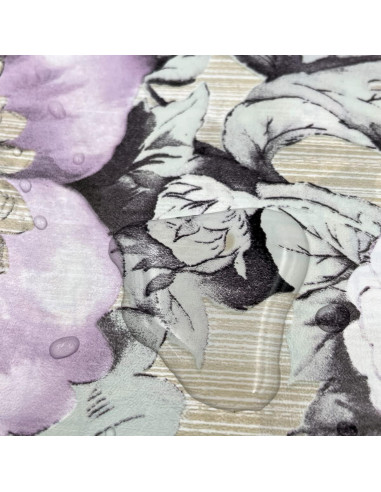 Forro Autoadhesivo Yifely Floral PVC 45cm x 3m Impermeable