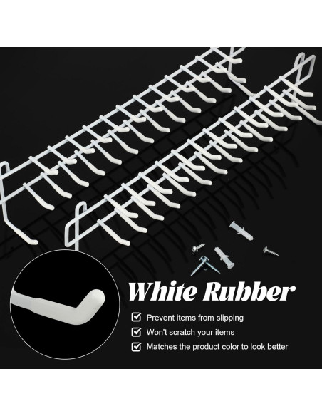 Organizador de Perchas para Corbatas y Cinturones Gisafai - 4 Piezas