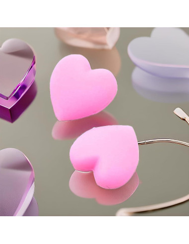 Agarres para orejas de gafas Jowxsx 5 pares rosa antideslizante